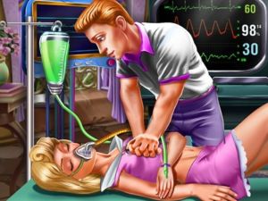 Гульня Захавайце спячую прыгажосць онлайн