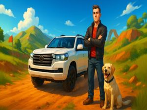Гульня Land Cruiser пазадарожніка онлайн
