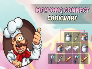 Гульня Majong: кухонная посуд онлайн