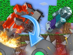 Гульня Ферма натоўпаў у Minecraft онлайн