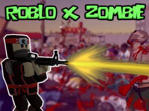 Гульня Roblox Zombies онлайн