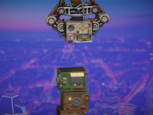 Гульня Будаўнік вежаў у стылі Steampunk онлайн