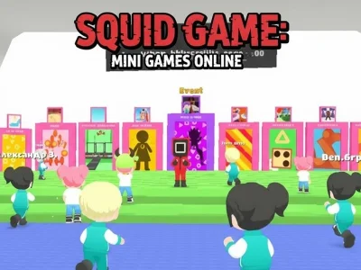 Гульня Squid Game: міні гульні онлайн