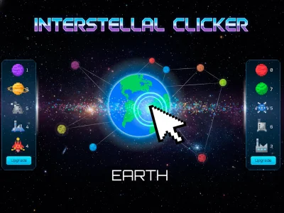 Гульня Interstellar: Clicker онлайн
