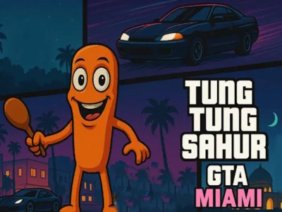 Гульня Tun Tun Sahur GTA Маямі онлайн