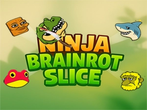 Гульня Brainrot ninja нарэзаць лустачкі онлайн