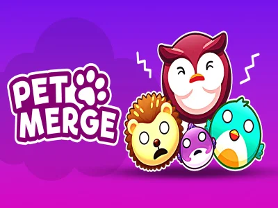 Гульня Pet Merge онлайн Гульня Pet Merge онлайн