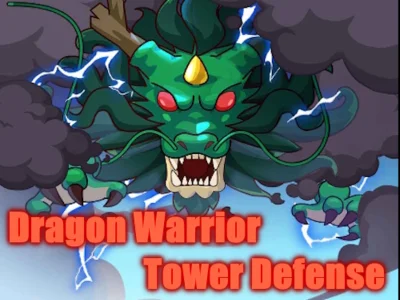 Гульня Dragon Warrior Tower Defense онлайн