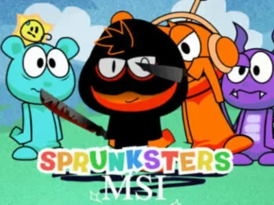 Гульня Sprunks: тэстары онлайн