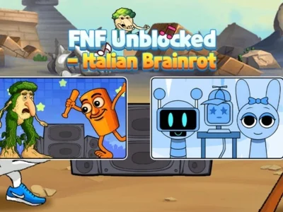 Гульня Friday Night Funkin: Italian Brainrot онлайн