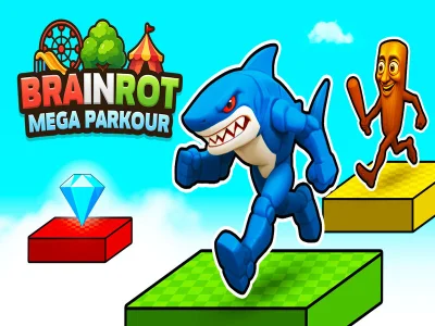 Гульня Італьянскі Brainrot: Mega Parkour онлайн