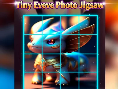 Гульня Тэг: фатаграфія Tiny Eevee онлайн
