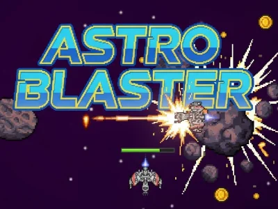 Гульня Astro Blaster онлайн