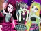 Гульня Instagram Challenge: Monster High супраць Disney прынцэс онлайн