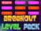 Гульня Пакет уровней Breakout онлайн