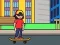 Гульня Skateboard Wheelie онлайн
