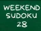 Гульня Выходныя Судоку 28 онлайн