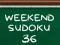 Гульня Выходныя Sudoku 36 онлайн