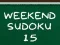 Гульня Выходныя Sudoku 15 онлайн