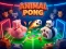 Гульня Animal Paws Pong онлайн