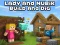 Гульня Lady and Noob: Build and Dig онлайн