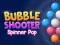 Гульня Bubble Shooter: Spinner Pop онлайн