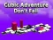 Гульня Cube Adventure: Don't Fall онлайн
