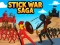 Гульня Stickman War: Saga онлайн