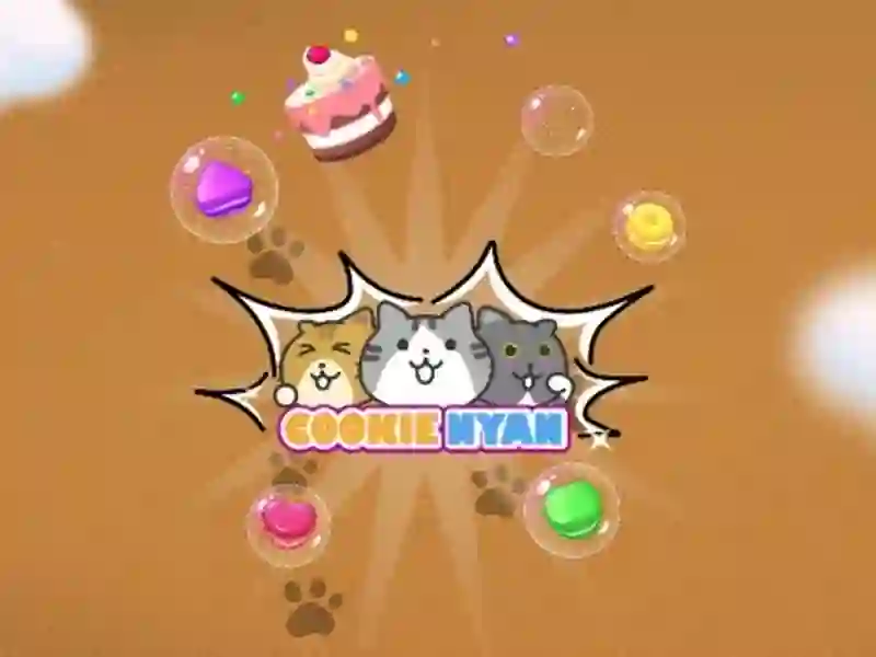 Гульня Nyan Cookies онлайн
