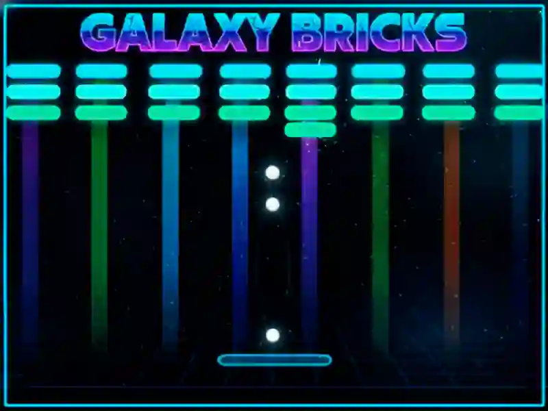 Гульня Galaxy Bricks онлайн