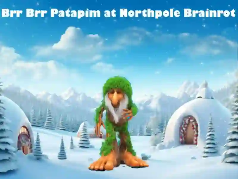 Гульня Brr Brr Patapim на Паўночным полюсе онлайн