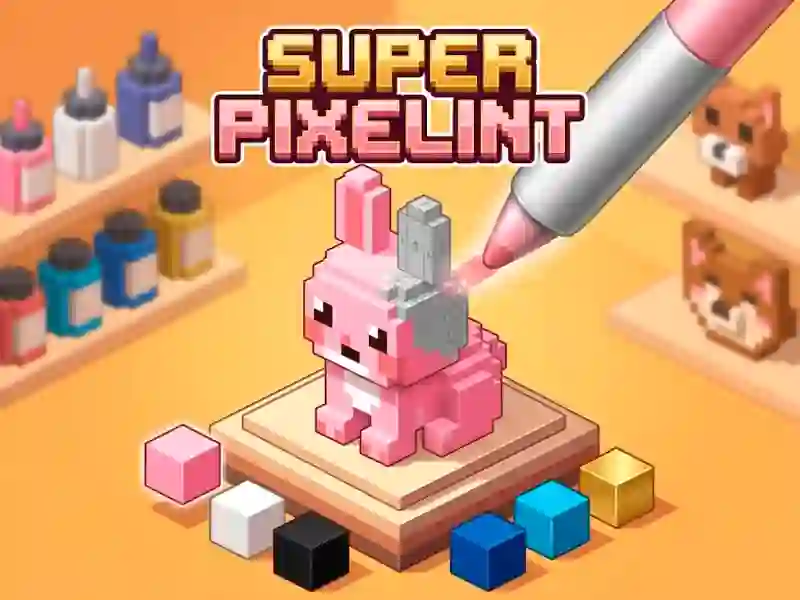 Гульня Super Pixelint онлайн