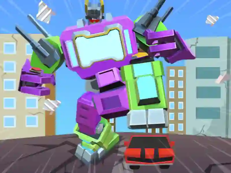 Гульня Супер робат онлайн