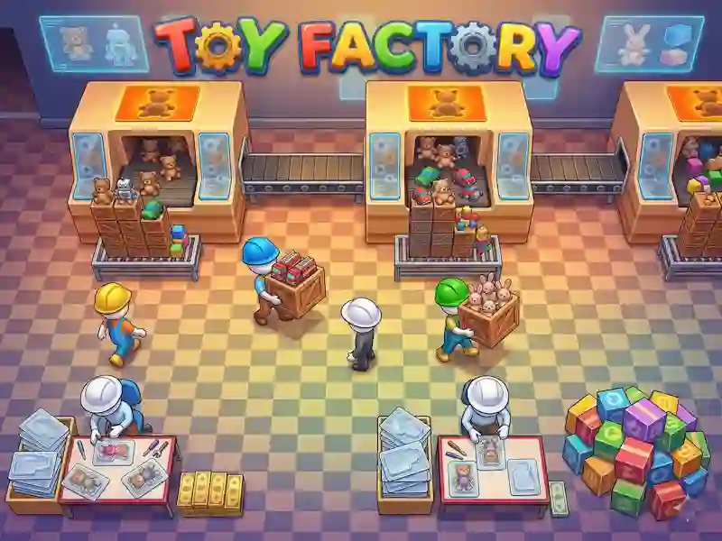 Гульня Toy Factory онлайн