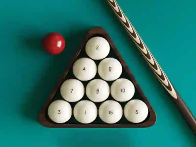 Гульня Більярд 3D: Расійская піраміда онлайн