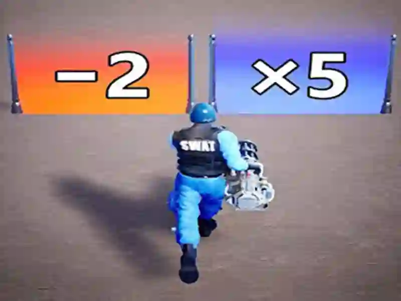 Гульня Эвалюцыя бегу салдата онлайн