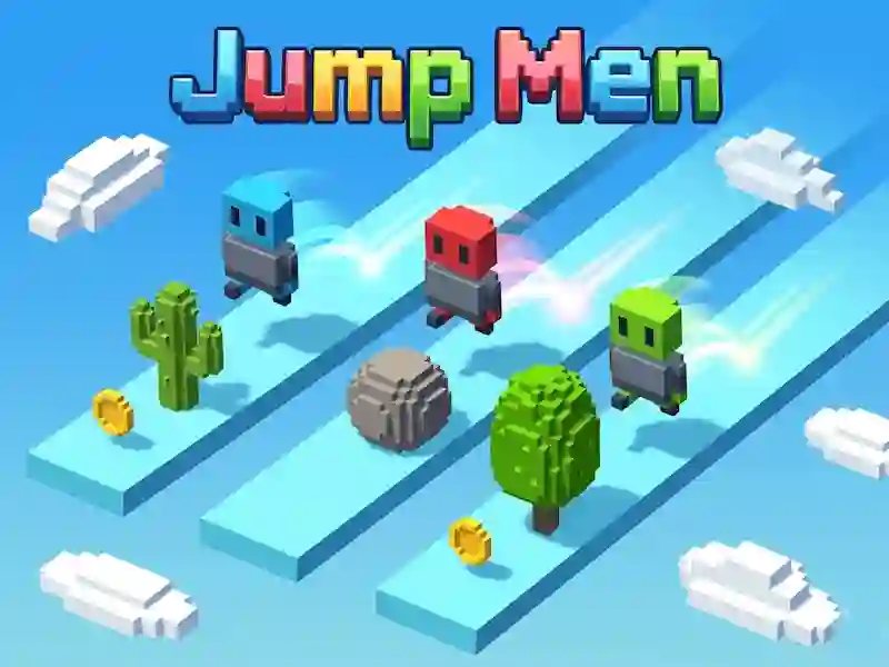 Гульня Jump men онлайн