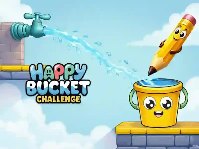 Гульня Lucky Bucket Challenge онлайн