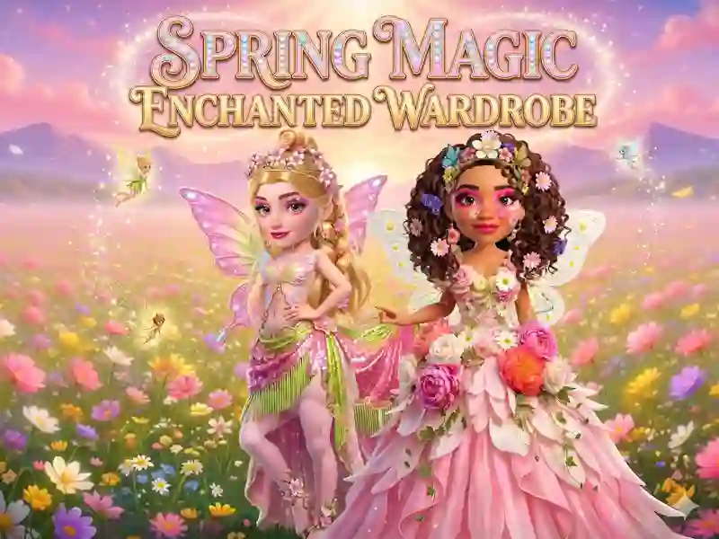 Гульня Spring Magic Enchanted Wardrobe онлайн