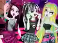 Гульня Instagram Challenge: Monster High супраць Disney прынцэс онлайн