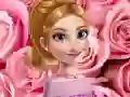 Гульня Спа Ледяной Принцессы с Розами онлайн