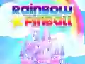 Гульня Rainbow Star Pinball онлайн