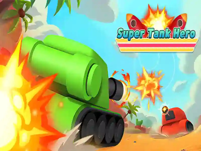 Гульня Super Tank Hero онлайн