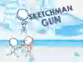 Гульня Sketchman Пістолет онлайн Гульня Sketchman Пістолет онлайн