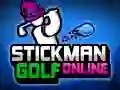 Гульня Stickman Гольф Онлайн онлайн