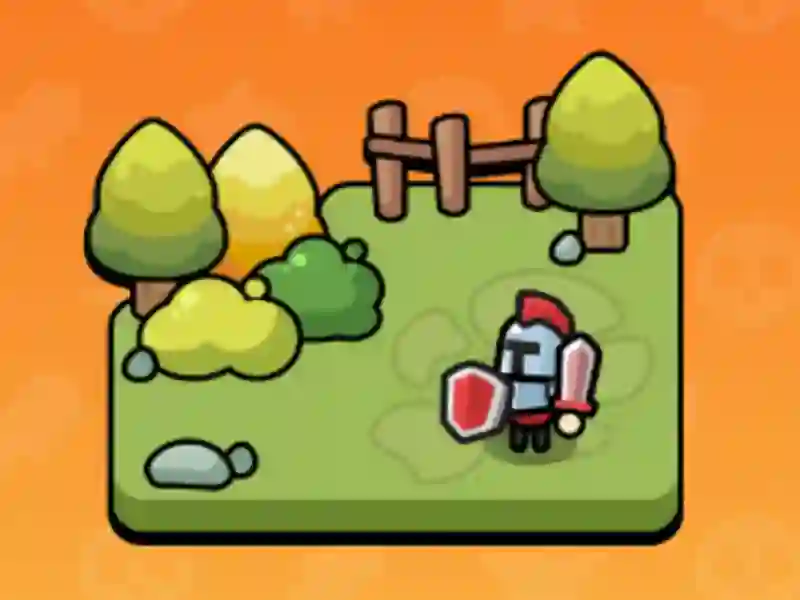 Гульня Маленькі рыцарскі герой онлайн