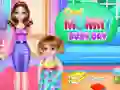 Гульня Сумасшедший занятый день мамы онлайн