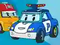 Гульня Кніга для размалёўкі Robocar онлайн