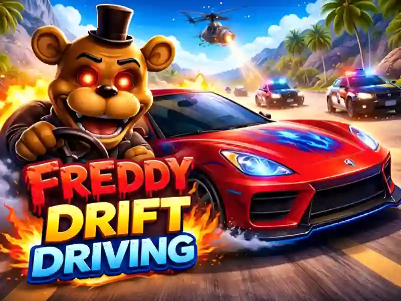 Гульня Freddy: Drift Driving онлайн