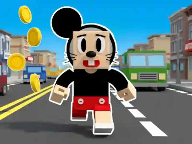 Гульня Adventive run Mickey онлайн